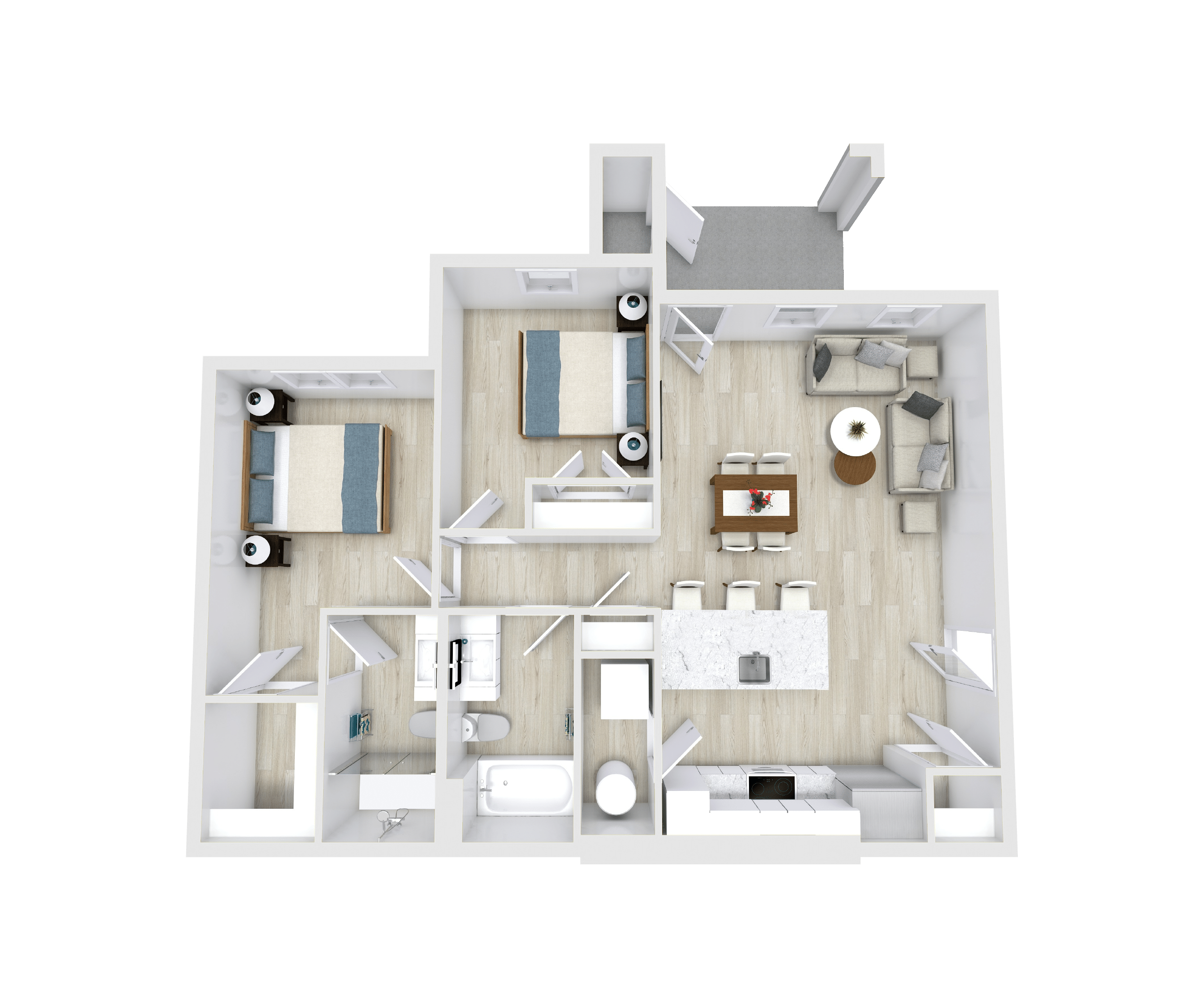 MicrosoftTeams-image (30) 2 bed 2 bath apartment floor plan