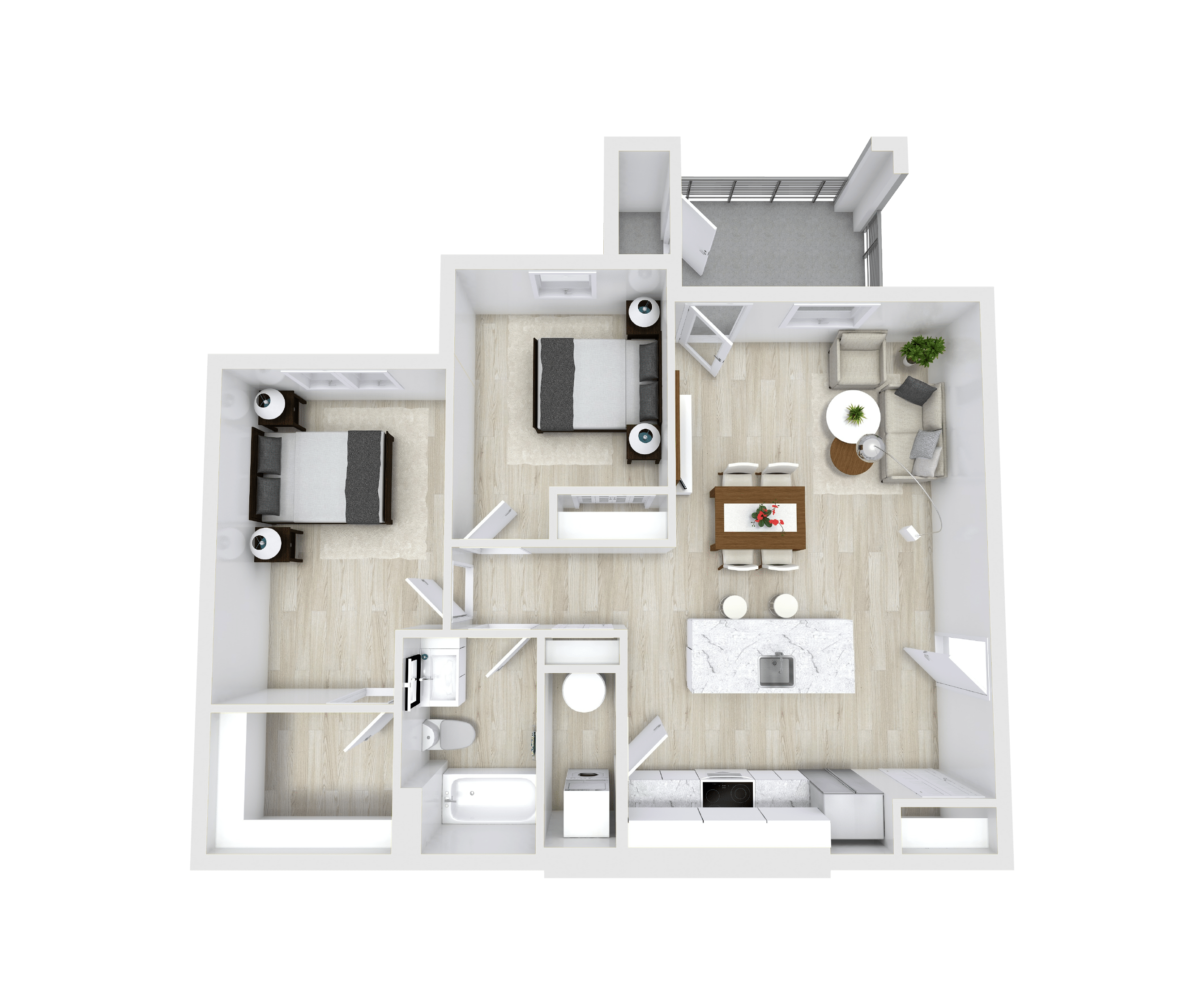 MicrosoftTeams-image (35) (2) 2 bed 1 bath apartment floor plan